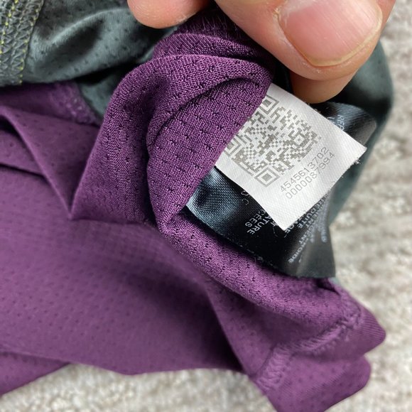 FILA F4 Athletic Shirt Men Large L Purple Gray Polyester Running Gym Workout - Picture 8 of 11